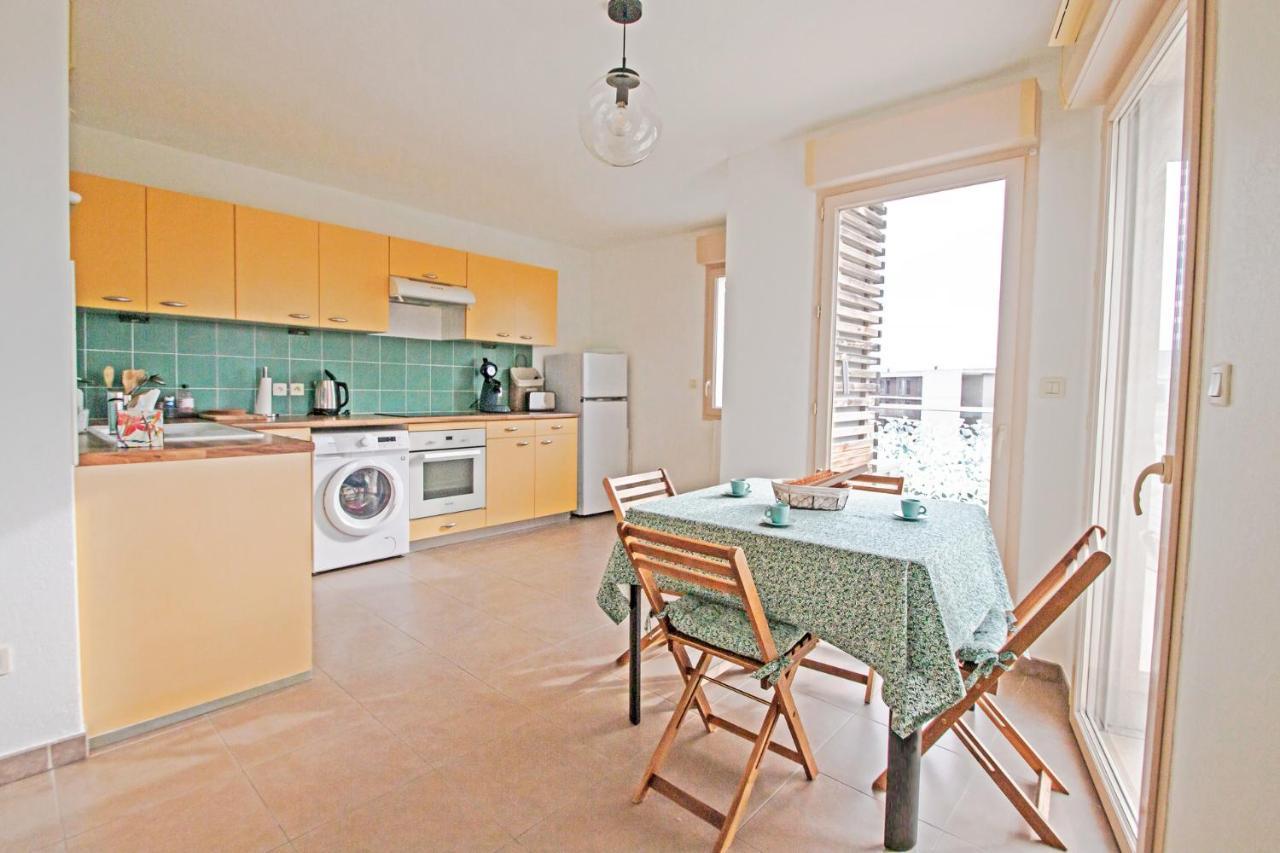Appartement 4 Personnes, Grande Terrasse, Parking Prive, Wifi Montpellier Exterior foto